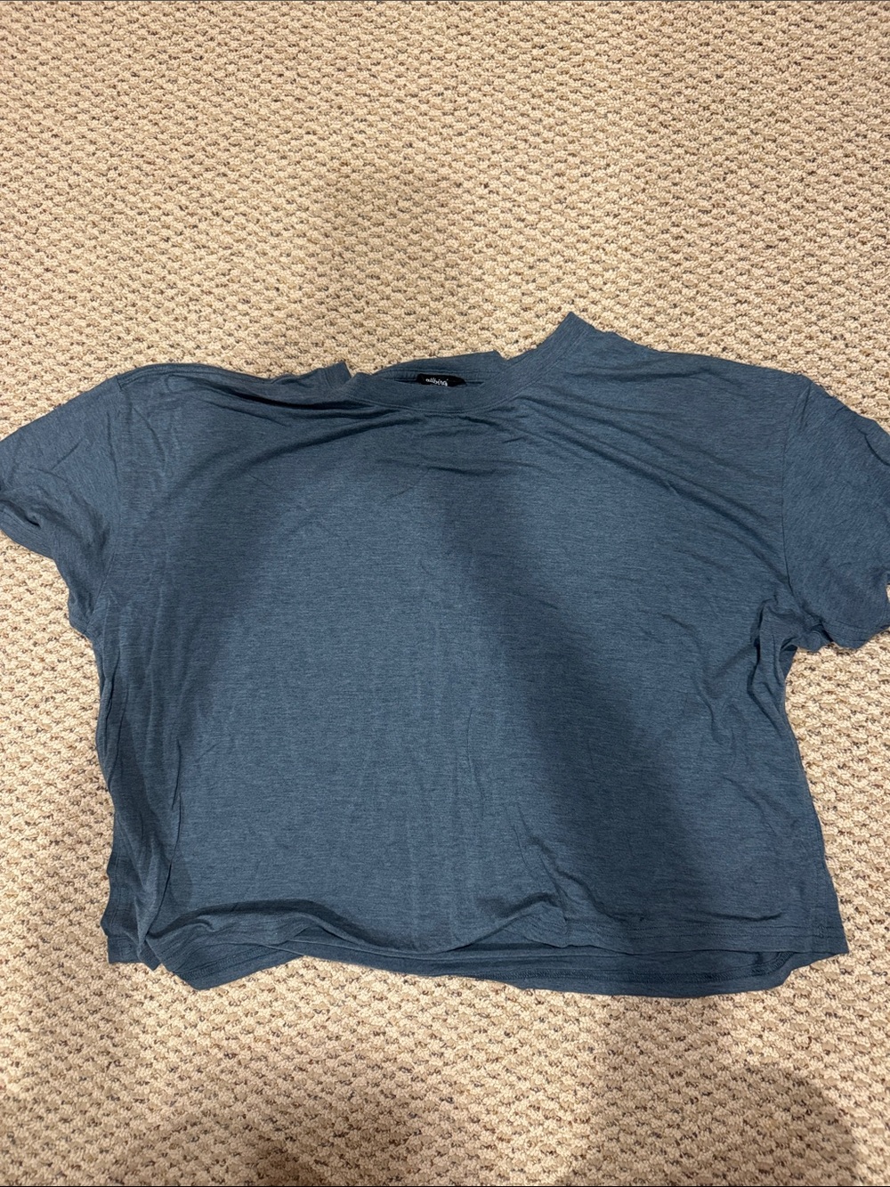 allbirds Women's Short Sleeve Tee in Slate Blue